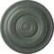 Ekena Millwork Niobe Ceiling Medallion (Fits Canopies up to 8 5/8"), 18"OD x 1 1/2"P, Cloud Burst Crackle CM18NICBC - alternate 1